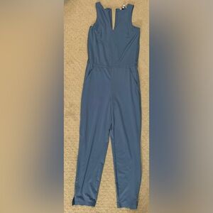 Powder blue Athleta jumpsuit